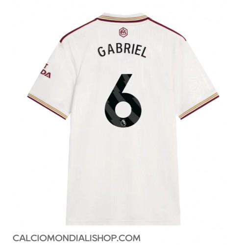 Maglie da calcio Arsenal Gabriel Magalhaes #6 Terza Maglia 2025-26 Manica Corta